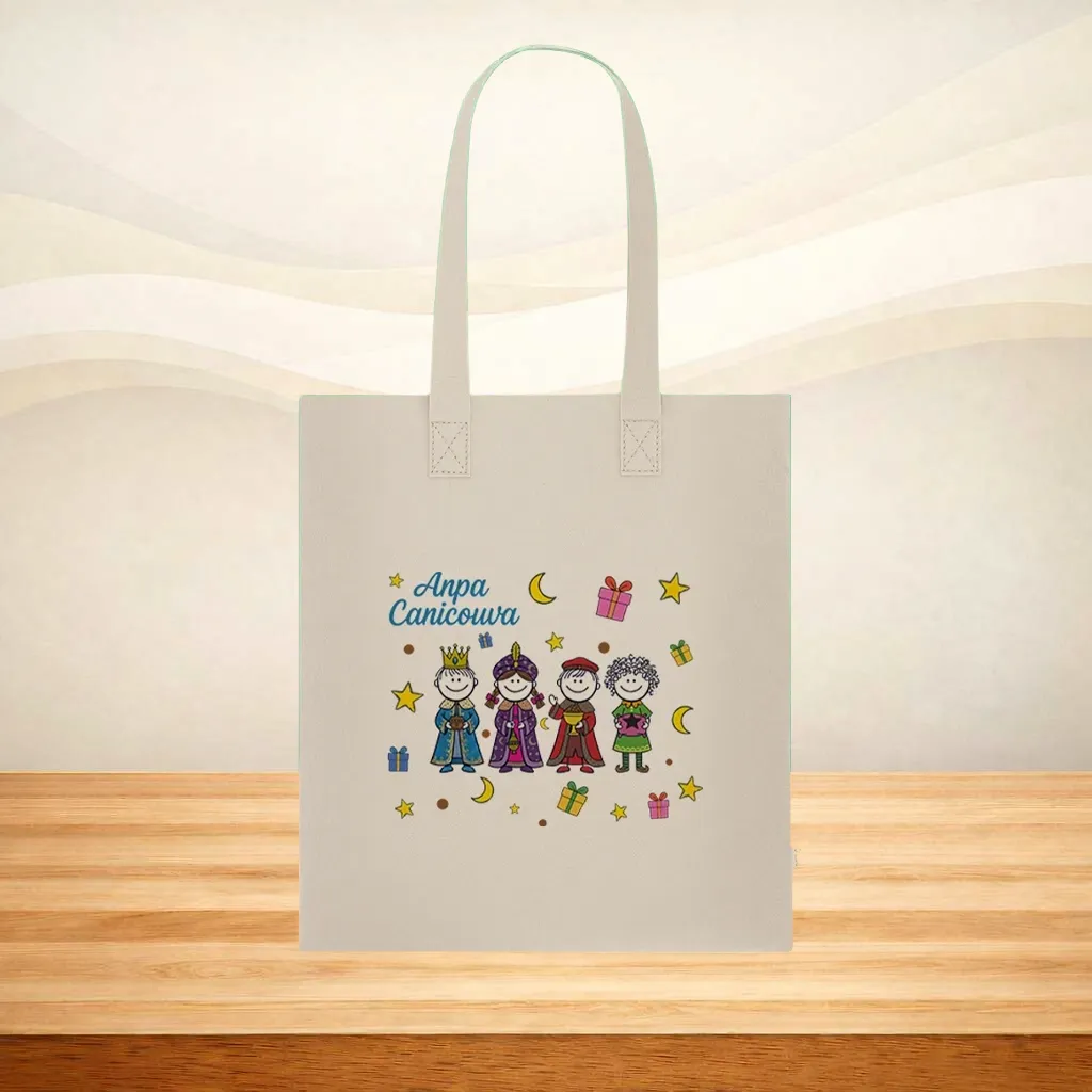 Bolso Canicouva Navidad webp Totebag personalizado para asociaciones