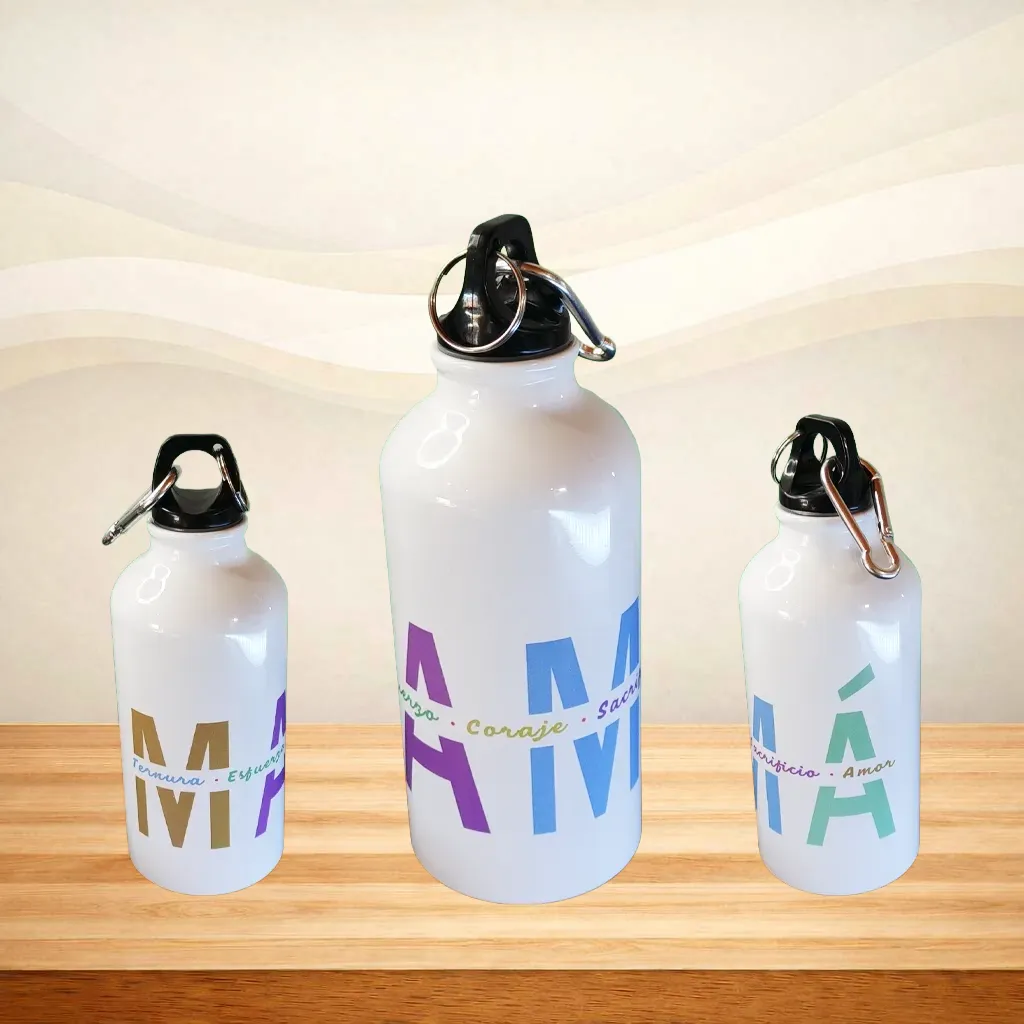 Botella 400ml Mamá Botellas clásicas personalizadas para regalo