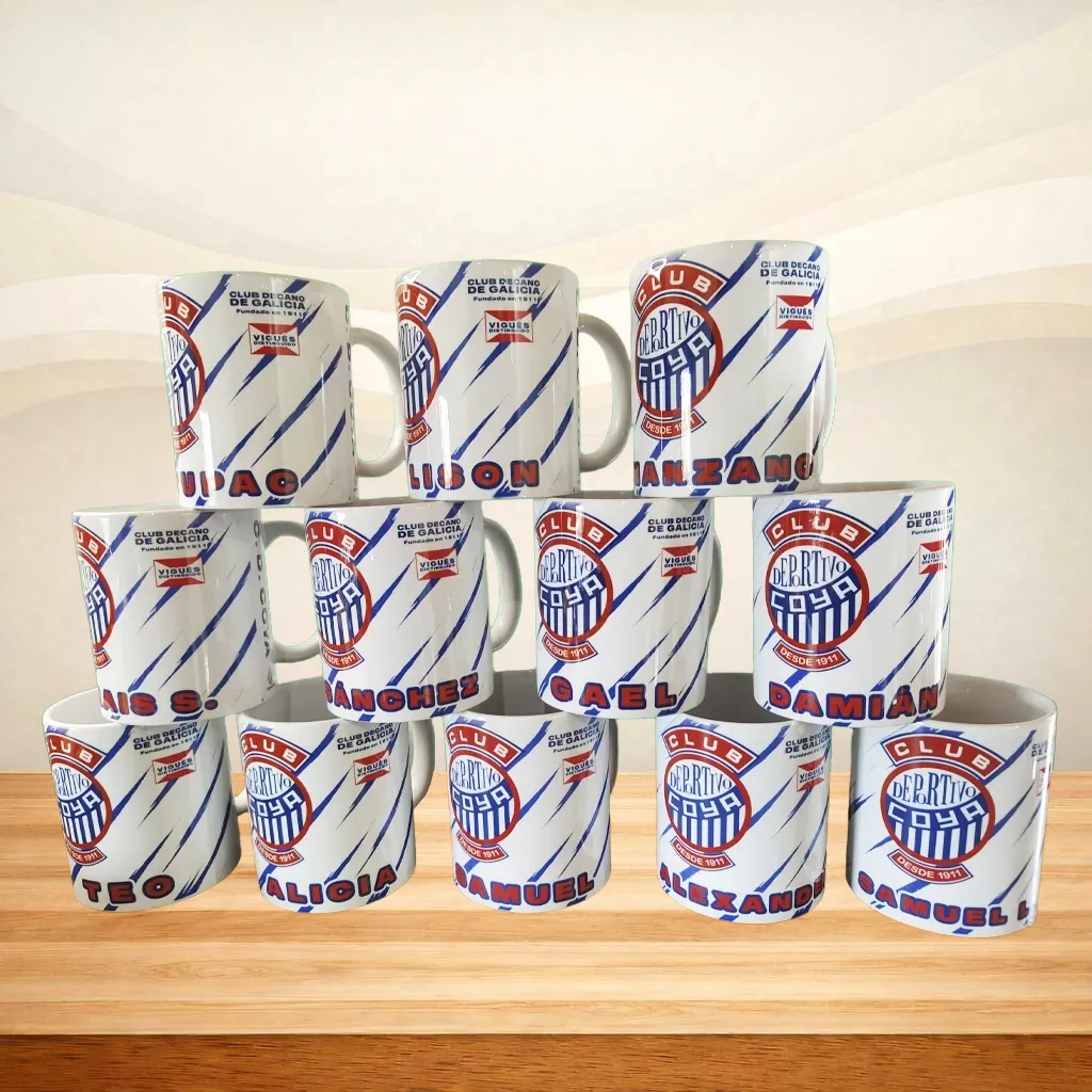 Tazas personalizadas para equipos